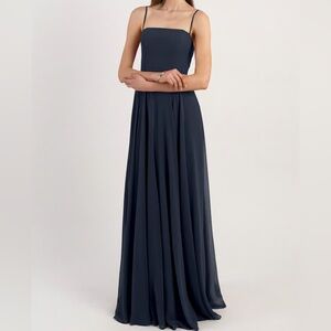 NWOT Jenny Yoo navy bridesmaid Dress Renee size 4